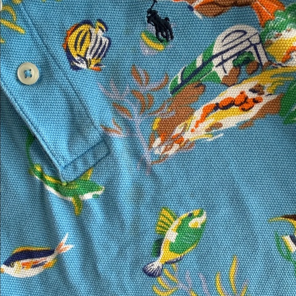 Polo by Ralph Lauren Kids Aquatic Adventure Polo Shirt - Picture 2 of 3